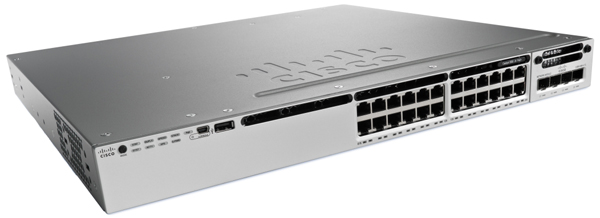 Cisco Catalyst 3850 Stackable 24-Port Switch