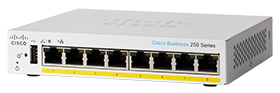 Cisco Business CBS250-8PP-D